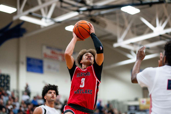 Columbus Harvard Westlake boys basketball Les Schwab Invitational December 30 2023 Naji Saker 2 -Southridge Harvard Westlake boys basketball Les Schwab Invitational postgame December 2023 Naji Saker-277